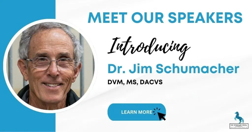 Dr Jim Schumacher veterinarian