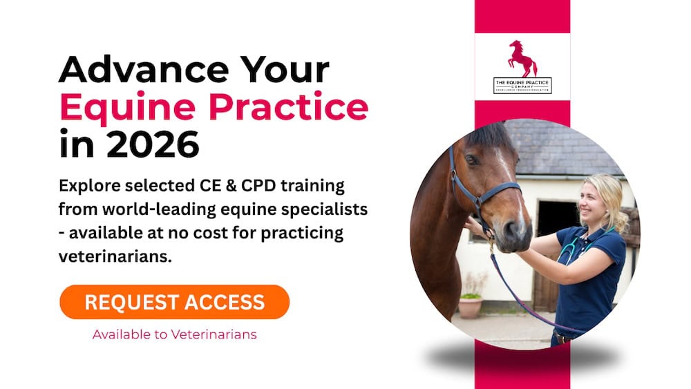 Free equine veterinary continuing education training