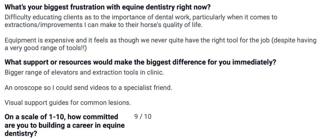 Practical Ways to Move Forward as a equine vet