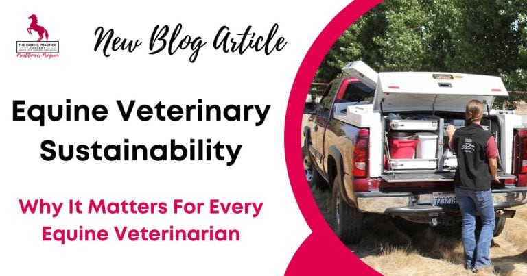 Equine Veterinary Sustainability