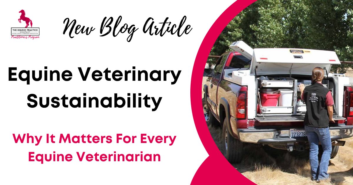 Equine Veterinary Sustainability