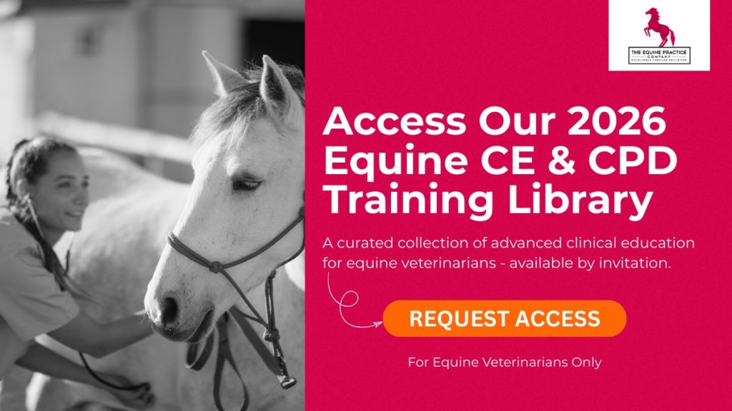 Cost-free CE programs for equine practitioners