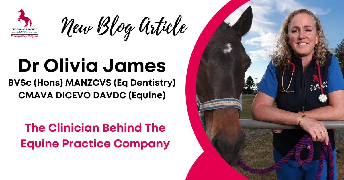 dr olivia james equine veterinarian