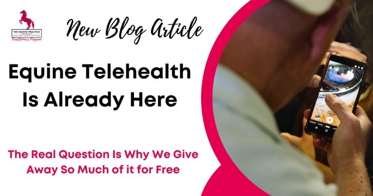 Equine Telehealth Is Already Here