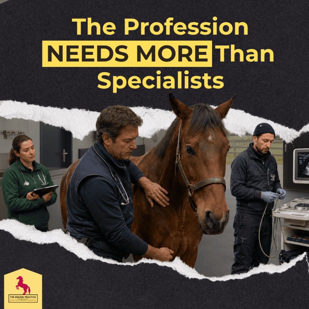 The Profession Needs More Than Specialists